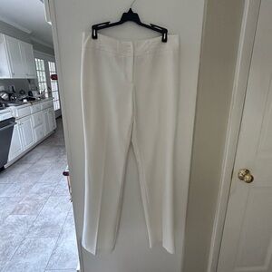 Elegant White Women's Pants